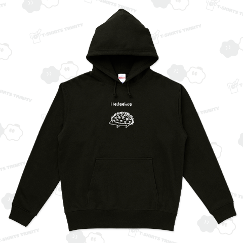 ハリネズミ (英語-白)