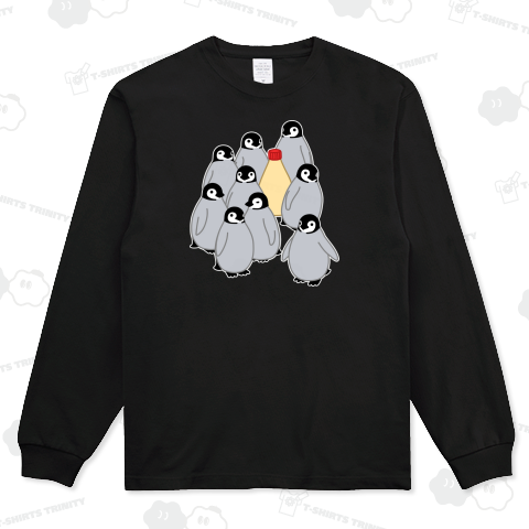 ペンギンとマヨネーズ (濃色地用)
