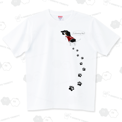 Following Me?【ブラック&タンパイボールド(スムース)】BOY