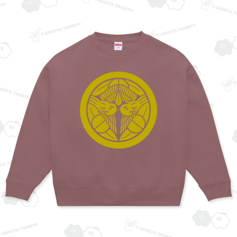 上杉謙信 家紋 竹に飛び雀 黒地に白縞