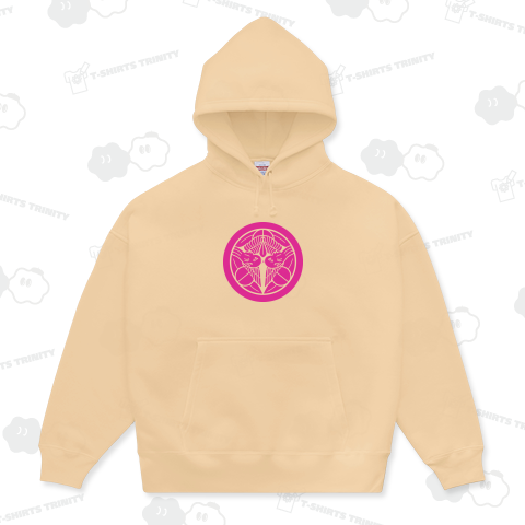 上杉謙信 家紋 竹に飛び雀 ピンク