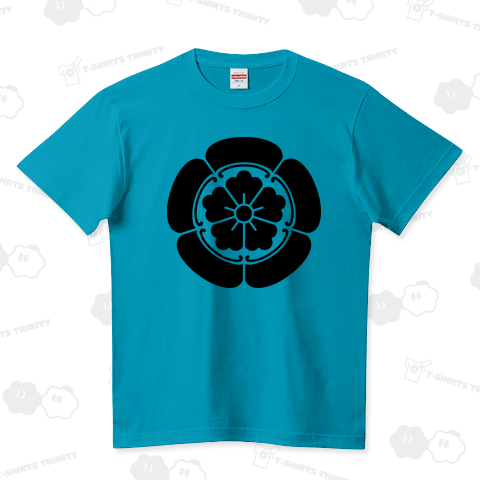 織田信長 家紋 織田木瓜 黒