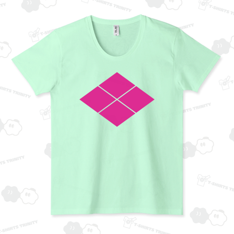 武田信玄 家紋 武田菱 ピンク