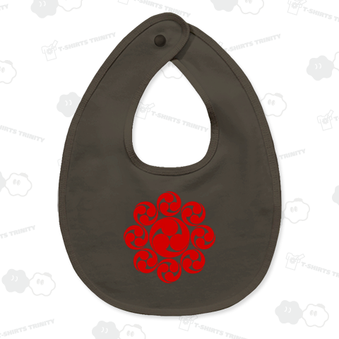 宮本武蔵 家紋 九曜巴 赤