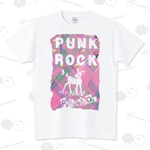 PUNK ROCK pink