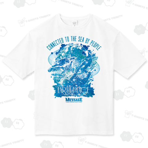熱海市寄付支援Tシャツ「EARTH PEACE」
