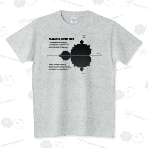 フラクタルTシャツ:マンデルブロ集合:学問・科学・数学