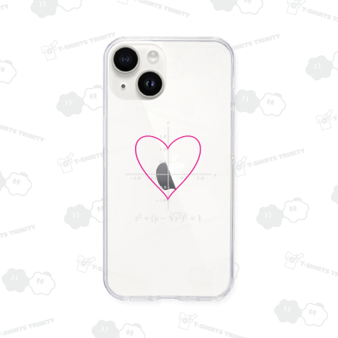 ハートのグラフを描く方程式:数式:数学:おもしろ