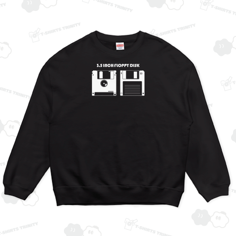 コンピュータTシャツ:フロッピーディスク:FD:記憶装置:学問:科学:理系:プログラム:エンジニア