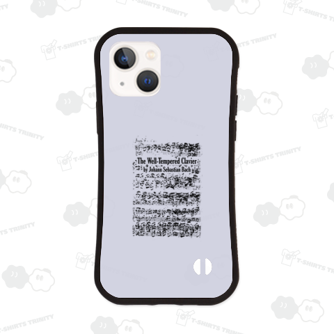 音楽Tシャツ:J.S.バッハ:平均律クラヴィーア曲集:フーガ:ピアノ:楽譜:音符:芸術