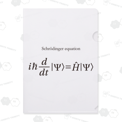 数式・シュレディンガー方程式