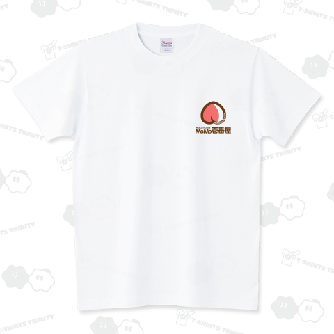 【パロディー商品】MoMo壱番屋 one point スタンダードTシャツ(5.6オンス)