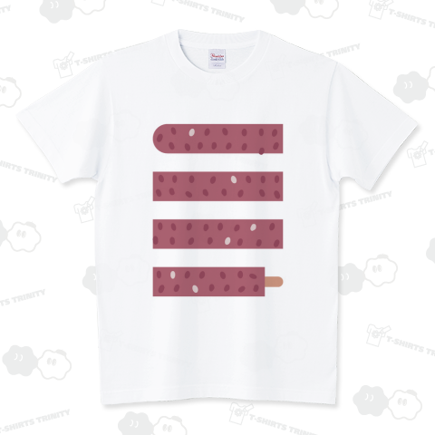 あずきバー【パロディー商品】 スタンダードTシャツ(5.6オンス)