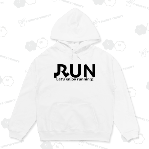 頑張って走っている人のための RUN illustration