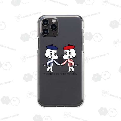 Friendship is one mind in two bodies.