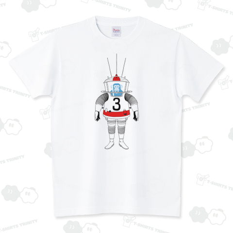 THE MONKEY WEARS MOON SUIT スタンダードTシャツ(5.6オンス)