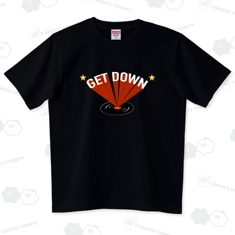 GET DOWN ZOOM ハイグレードTシャツ(6.2オンス)
