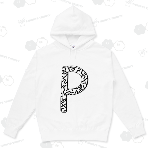 ギザギザ アルファベットP(ブレンド)