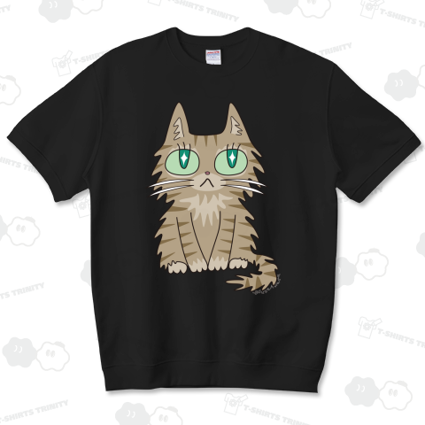 茶トラの長毛猫