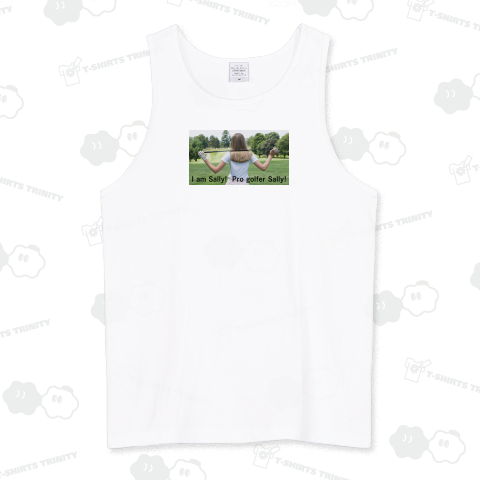 I am Sally! Pro golfer Sally!