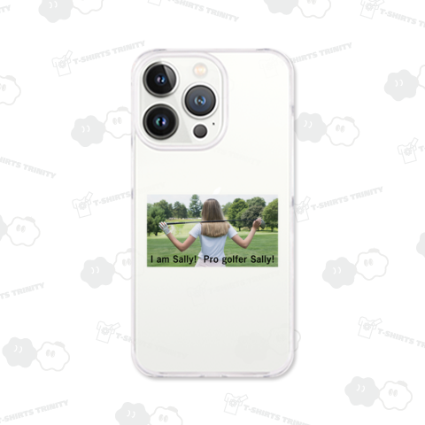 I am Sally! Pro golfer Sally!