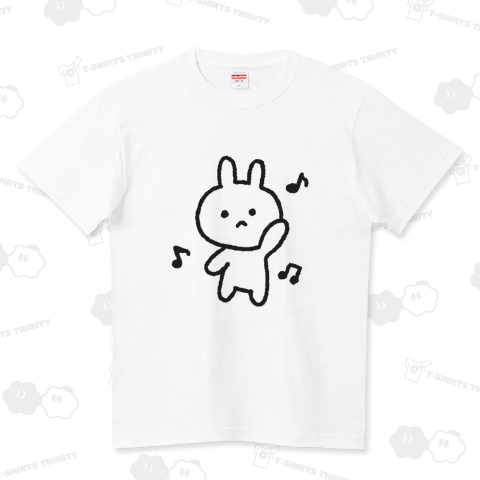 ゴキゲンうさぎ白黒