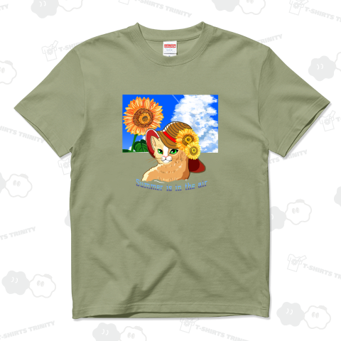 猫と麦わら帽子