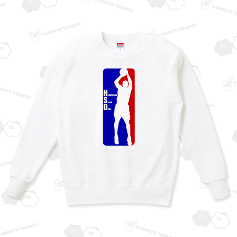 左手はそえるだけ(NBAロゴ風ver.)