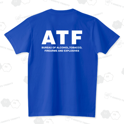 アメリカ アルコール、タバコ、火器および爆発物取締局 ATF(白)