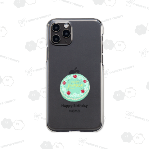 ミントグリーンのチェリーケーキ-Happy Anniversary-