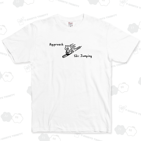 スキージャンプ ブタアプローチ