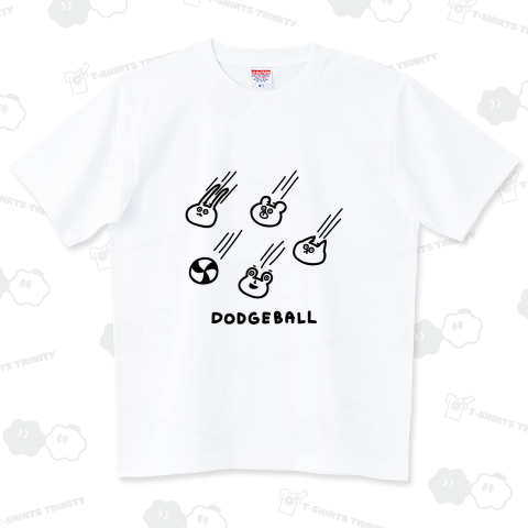 ドッジボール ボールがたくさん飛んできた