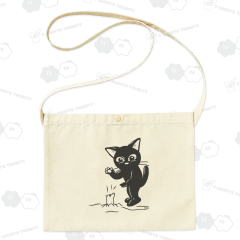 猫、土竜に会う