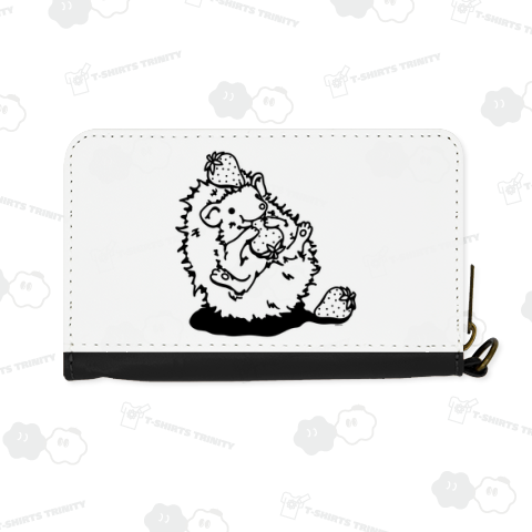 らくがきシリーズ★いちご好きなハリネズミ