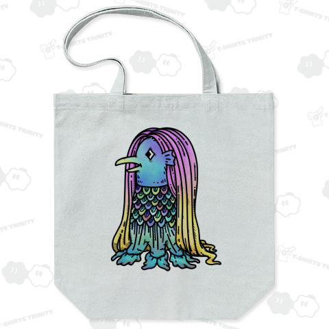 妖怪アマビエさま-水彩ペン