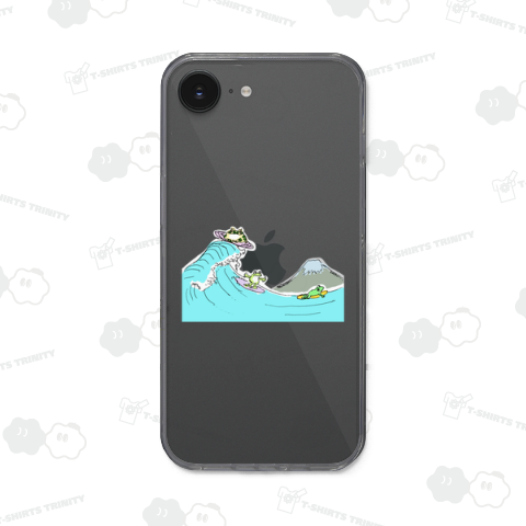 20240723日本の海でサーフィンしてカエル