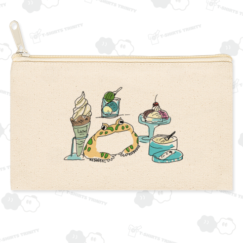 20240726アイスクリームを食べてカエル