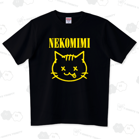NEKOMIMI ネコミーミ(猫耳)イエロー【パロディー商品】