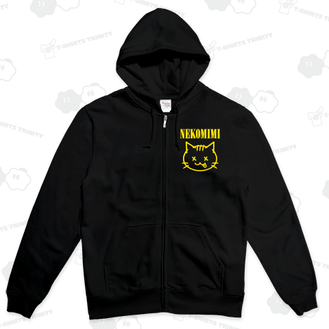 NEKOMIMI ネコミーミ(猫耳)イエロー【パロディー商品】