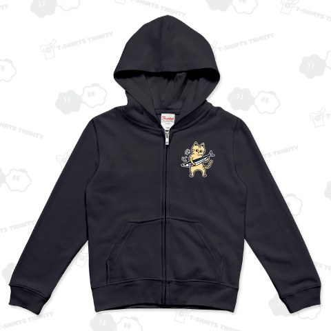 秋刀魚(さんま)弾きの茶トラ君!