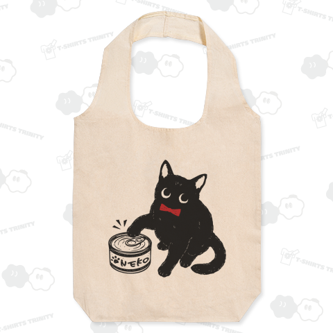 ごはんを催促する黒猫くん red