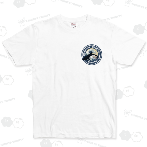 神奈川沖浪裏とイルカの折り紙