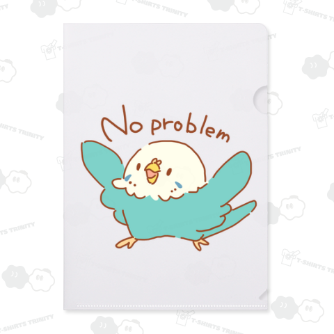 問題ないよインコ セキセイインコ青