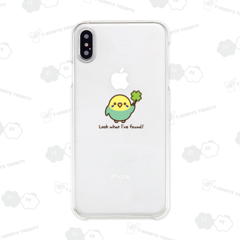 クローバー見つけたよ! セキセイインコ・レインボー