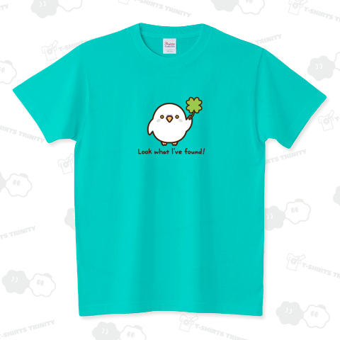 クローバー見つけたよ! セキセイインコ・アルビノ