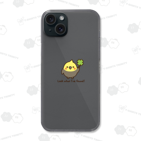 クローバー見つけたよ! オカメインコ・シナモン