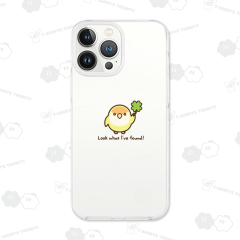 クローバー見つけたよ! コザクラインコ・黄系2