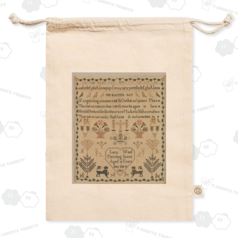 1800年ころの刺繍見本?