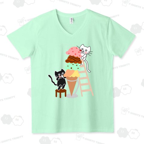 たまとクロとアイスクリーム