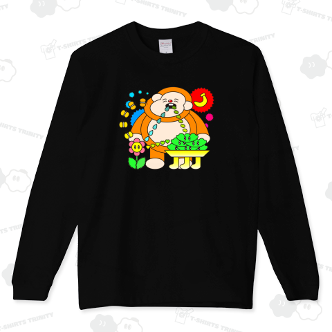 ゴリラとお花と枝豆